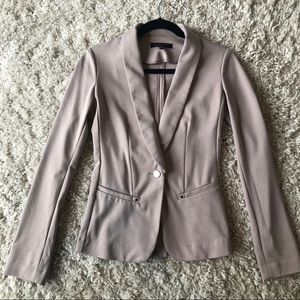 Dynamite Pink Sweater Blazer in XS